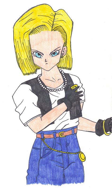 naked android 18|Android 18